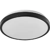 Ledvance LED Plafondlamp | Orbis | Ø 28 cm | 3000K | 1000 lumen | IP20 | Zwart | 16W