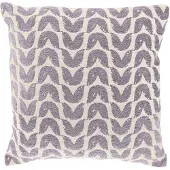Unique living sierkussen gozi lila -45x45cm