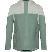 Normani Outdoorjas 'Sointula' stone grey / lichtgroen