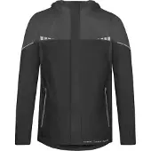 Normani Outdoorjas donkergrijs / zwart