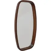 Fragix Wandspiegel Eva 40x80 Donker bruin hout
