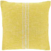 Unique living sierkussen steve lemon yellow -45x45cm