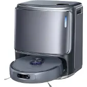 Narwal Freo Z10 Ultra Robotstofzuiger en Dweilcombinatie, Dual RGB-camera's en Chips, AI-vermijding, 8N Hoek-tot-rand Diepreiniging, Droog-Nat Scheiding, 18000Pa, Heetwaterwassing & Zelfledigen, Grijs