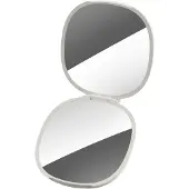 Joseph & Joseph Handspiegel met houdertje - Beige