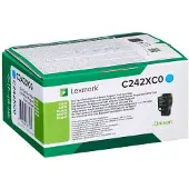 Lexmark Toner C242XC0 Cyaan Extra hoge capaciteit