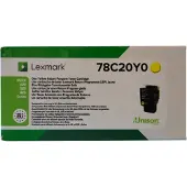 Lexmark 782Y (78C20Y0) Toner Geel