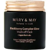 MARY & MAY Blackberry Complex Glow Wash Off Pack - 125 g