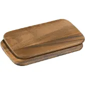 Zassenhaus snijplank 26 x 17 cm hout 2 stuks