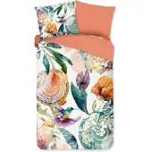 Muller Textil HIP Dekbedovertrek "Bernice" - Multi - (140x220 cm) - 100% Katoen