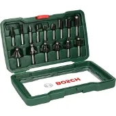Bosch 15-delige Frezenset Hout