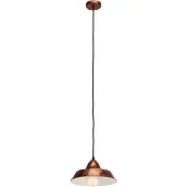 Eglo Vintage Auckland - Hanglamp - 1 Lichts - Ø260mm. - Koperkleurig