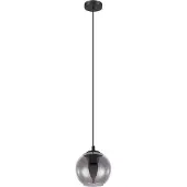 Eglo Ariscani, zwart, transparant, zwart, transparant, glas, staal, zwart, voor binnen, IP20