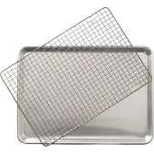 Nordic Ware Bakplaat Met Rooster 45x32 Cm - Bakplaten Staal Aluminium - 43172