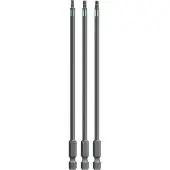 Eurofix Torsie bitset T10 T15 T20 150 mm Torx kaart