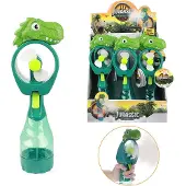 World of Dinosaurs dinosaurus handventilator met sproeier voor verkoeling.