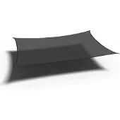 Platinum sun & shade Coolfit schaduwdoek rechthoek 5.0x3.0 m - zwart
