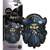 Aroma Car Characters - Black Pirate - Car Airfreshner