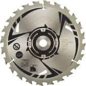 Ryobi Lame carbure pour scie circulaire 184 mm 24 dents CSB184A1