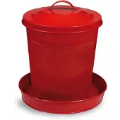 Gaun Pluimvee Voertoren Metaal 6 Kg Rood