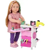 Our Generation Poppen Accessoires - Kapperswagen - - OneSize - Poppen Accessoires