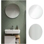Vicco Karen Badkamerspiegel – 60 x 60 cm Rond Wit