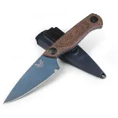 Benchmade Dacian 203Bt-01 Brown Canvas Micarta Spear