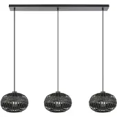 Eglo Eetkamer hanglamp Towcester Ø 26cm - hout