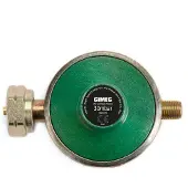 Gimeg Gasdrukregelaar Universeel - 30mbar - 1,5kg/u - Combi-ingang Din/shell