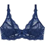 Triumph Niet voorgevormde bh Amourette 300 | Maat: 100B | Kleur: Marine Blauw