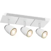 Home Sweet Home Opbouwspot Gina - Zand Wit - 37cm - 3xgu10