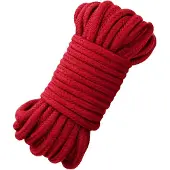 Ouch! Japans Bondage Touw voor Stoute Spellen - 10m - Rood