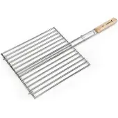 Barbecook dubbel rechthoekig rooster