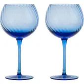 By On Opacity wijnglas 47 cl 2-pack Blauw