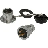 Jero Marine Dekstekker met Stopcontact 3-Polig 5 Amp