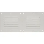 Kuipers Nautic Ventilatierooster Deelbaar 255x118mm Kunststof Wit