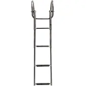 Jero Marine Zwemtrap Steiger en Zwemplateau Rvs 4 Treden