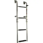Jero Marine Opvouwbare Zwemtrap Rvs 4 Treden 88x26cm