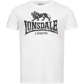 Lonsdale Shirt zwart / wit