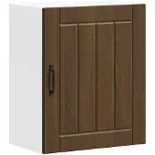 vidaXL Keukenbovenkast Lucca bewerkt hout bruin eikenkleur