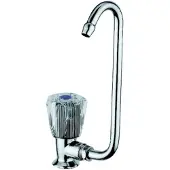 Kuipers Nautic Waterkraan Koud met Klapbare 10mm Uitloop Links
