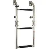 Jero Marine Opvouwbare Zwemtrap Rvs 3 Treden 60x26cm