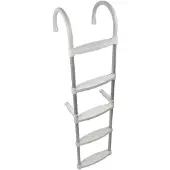 Lalizas Aluminium Ladder Grijs 5 Steps