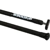 Windesign Helmstokverlenger 110cm x 20 mm X-Gripped Zwart