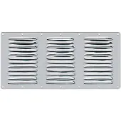 Jero Marine Ventilatierooster Rechthoekig 360x185mm Rvs