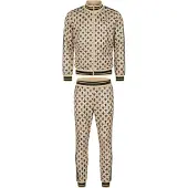 Lonsdale Trainingspak 'Boswall' crème / zwart