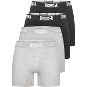 Lonsdale Boxershorts grijs gemêleerd / zwart / wit