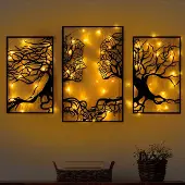 Wallity Decoratieve Metal Wand Accessory – Zwart