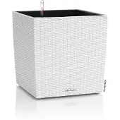 Lechuza Plantenbak Cube Cottage 40 wit