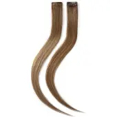 Rapunzel of sweden Single Invisible Clip-ins Straight / 2 pieces Brownish Blonde Balayage B5.0/8.3 40 cm Hair extensions 10 g