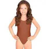 Widmann Mouwloze Body Voor Kinderen Bruin